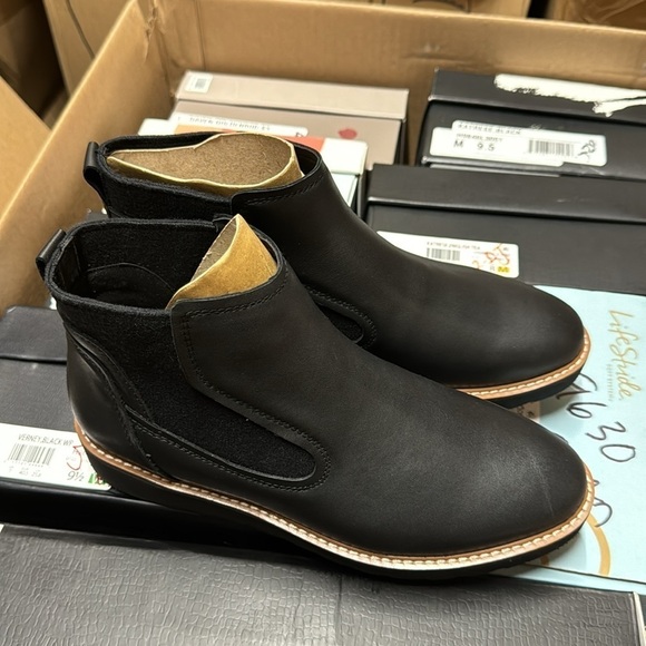 Naturalizer Leather Slip-On Booties - Annaleigh - Picture 5 of 7